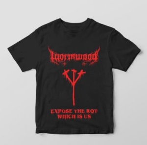 Wormwood - T/S Expose The Rot Which Is Us (S) in the group MERCHANDISE / Merch / Hårdrock at Bengans Skivbutik AB (3980090)