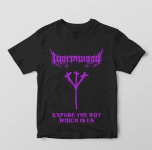 Wormwood - T/S Expose The Rot Which Is Us (Xl) in the group MERCHANDISE / Merch / Hårdrock at Bengans Skivbutik AB (3980096)