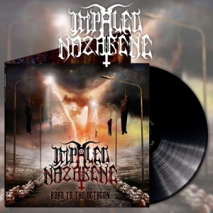 Impaled Nazarene - Road To Octagon (Black Vinyl Lp) in the group VINYL / Finsk Musik,Hårdrock at Bengans Skivbutik AB (3980191)