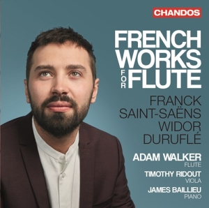 Maurice Durufle Cesar Franck Cami - French Works For Flute in the group CD at Bengans Skivbutik AB (3982161)