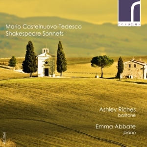 Castelnuovo-Tedesco Mario Shakesp - Shakespeare Sonnets in the group Externt_Lager /  at Bengans Skivbutik AB (3982563)