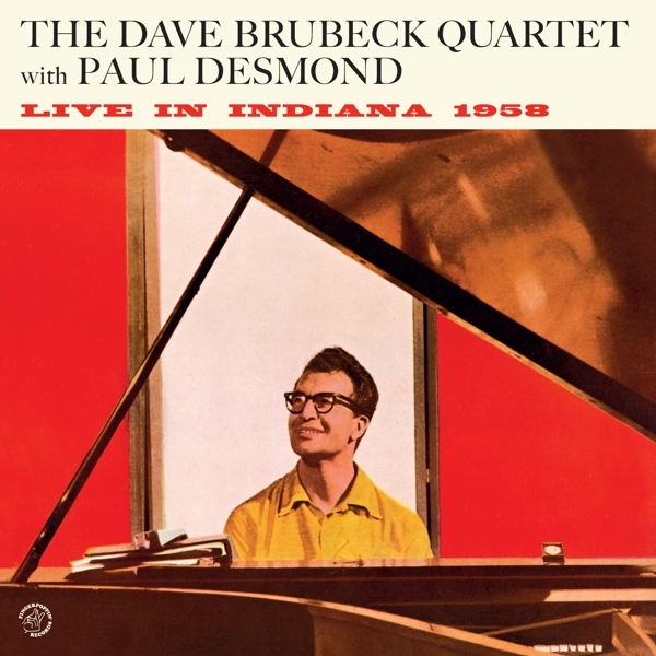 Brubeck Dave Quartet The - Live In Indiana 1958 in the group VINYL / Jazz/Blues at Bengans Skivbutik AB (3984654)