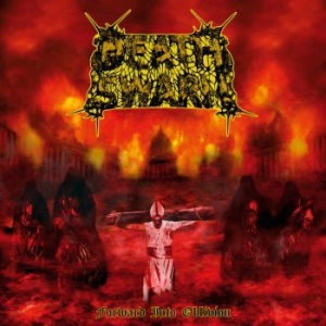 Deathswarm - Forward Into Oblivion (Black Vinyl in the group VINYL / Hårdrock/ Heavy metal at Bengans Skivbutik AB (3985017)