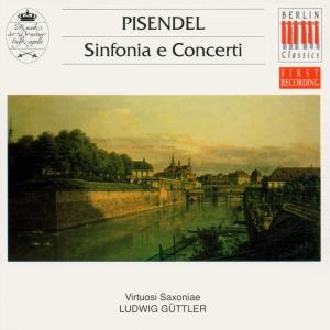 Pisendel Telemann - Sinfonia E Concerti in the group Externt_Lager /  at Bengans Skivbutik AB (3985272)