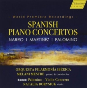 Martinez Mariana Narro Manuel P - Spanish Piano Concertos in the group Externt_Lager /  at Bengans Skivbutik AB (3985415)