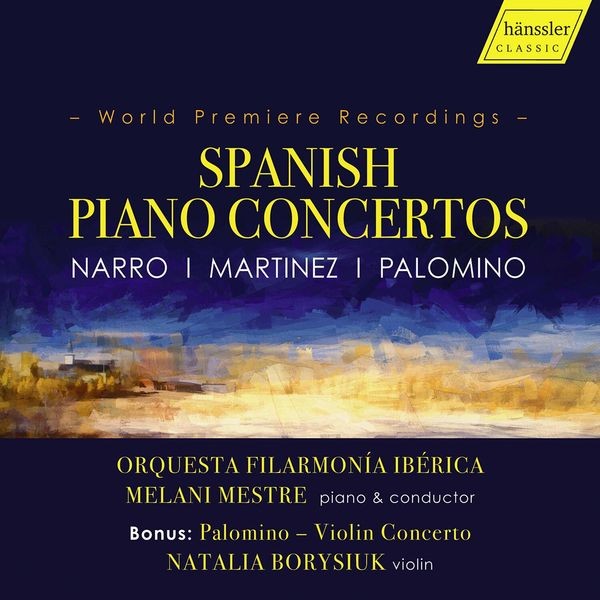 Martinez Mariana Narro Manuel P - Spanish Piano Concertos in the group CD / Klassiskt at Bengans Skivbutik AB (3985415)