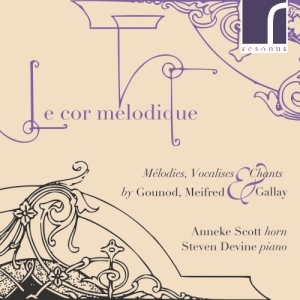 Gounod Charles François Meifred - Le Cor Mélodique: Mélodies, Vocalis in the group Externt_Lager /  at Bengans Skivbutik AB (3985426)