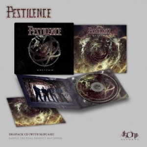 Pestilence - Exitivm (Digipack) in the group CD / Hårdrock at Bengans Skivbutik AB (3988296)