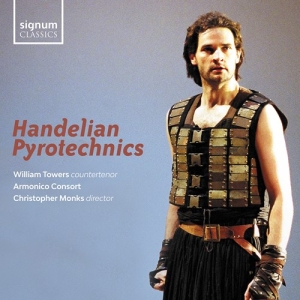 George Frideric Handel - Handelian Pyrotechnics in the group CD / New releases / Classical at Bengans Skivbutik AB (3988829)