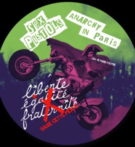 Sex Pistols - Anarchy In Paris (Picture Disc Viny in the group Minishops / Sex Pistols at Bengans Skivbutik AB (3989931)