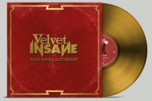 Velvet Insane - Rock 'n' Roll Glitter Suit (Gold Vi in the group VINYL / Vinyl Ltd Colored at Bengans Skivbutik AB (3992293)