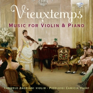 Vieuxtemps Henry - Music For Violin & Piano in the group Externt_Lager /  at Bengans Skivbutik AB (3992600)