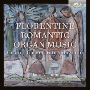 Casamorata Luigi Ferdinando Casin - Florentine Romantic Organ Music in the group Externt_Lager /  at Bengans Skivbutik AB (3992602)