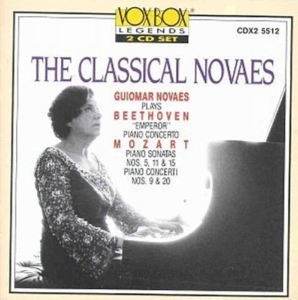 Beethoven / Mozart - Classical Novaes in the group Externt_Lager /  at Bengans Skivbutik AB (3993425)