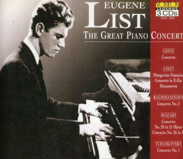 Various - Great Piano Concertos in the group Externt_Lager / at Bengans Skivbutik AB (3994446)