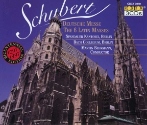 Schubert Franz - German & Latin Masses in the group Externt_Lager /  at Bengans Skivbutik AB (3994465)