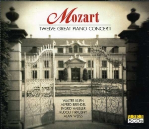 Mozart Wolfgang Amadeus - Twelve Great Piano Concerti, No. 17 in the group Externt_Lager /  at Bengans Skivbutik AB (3994472)