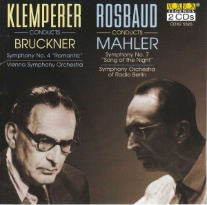 Mahler / Bruckner - Klemperer Conducts Bruckner & Rosba in the group CD / Klassiskt at Bengans Skivbutik AB (3994484)