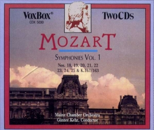 Mozart Wolfgang Amadeus - Symphonies Vol. 1 in the group Externt_Lager /  at Bengans Skivbutik AB (3994504)