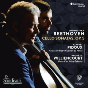 Raphael Pidoux - Beethoven Cello Sonatas Op. 5 in the group CD / Klassiskt,Övrigt at Bengans Skivbutik AB (3995057)