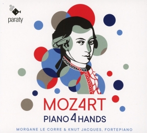 Knut Jacques - Mozart Piano 4 Hands in the group CD / Övrigt at Bengans Skivbutik AB (3995058)