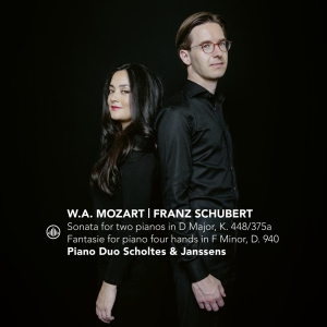 Scholtes & Janssens Piano Duo - Sonata For Two Pianos In D Major K.448/3 in the group CD / Klassiskt,Övrigt at Bengans Skivbutik AB (3995114)