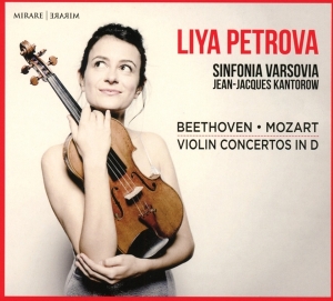 Petrova Liya / Sinfonia - Beethoven Mozart Violin Concertos in D in the group CD / Klassiskt,Övrigt at Bengans Skivbutik AB (3995326)