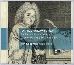 Koopman Ton - Six Partitas For Harpsichord (Clavier Ub in the group CD / Klassiskt,Övrigt at Bengans Skivbutik AB (3995494)