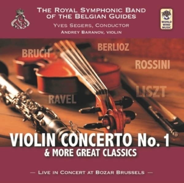 Royal Symphonic Band Of The Belgia - Violin Concerto No.1 in the group CD / Övrigt at Bengans Skivbutik AB (3995737)