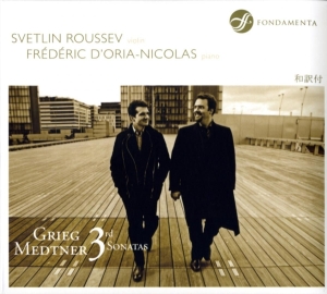 Roussev Svetlin/Frederic D'oria-Nicolas - Grieg/Medtner in the group CD / Klassiskt,Övrigt at Bengans Skivbutik AB (3995771)