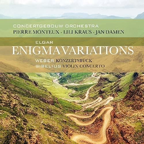 Elgar/ Weber/ Sibelius - Enigma Variations/Violin in the group CD / Bestsellers at Bengans Skivbutik AB (3995850)