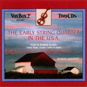 Various - Early String Quartet In The Usa in the group Externt_Lager /  at Bengans Skivbutik AB (3996722)