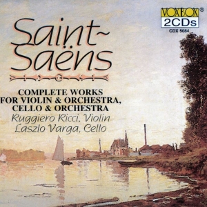 Saint-Saens Camille - Complete Works For Violin/Cello & O in the group Externt_Lager /  at Bengans Skivbutik AB (3996735)