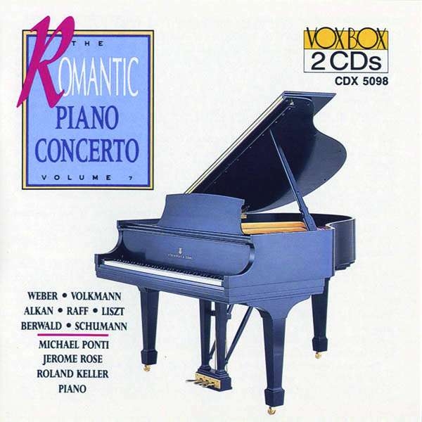 Various - Romantic Piano Concerto, Vol. 7 in the group CD / Klassiskt at Bengans Skivbutik AB (3996739)