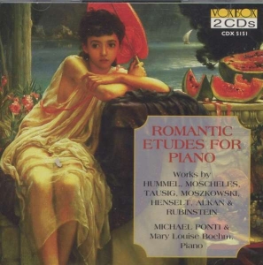 Various - Romantic Etudes For Piano in the group Externt_Lager /  at Bengans Skivbutik AB (3996759)