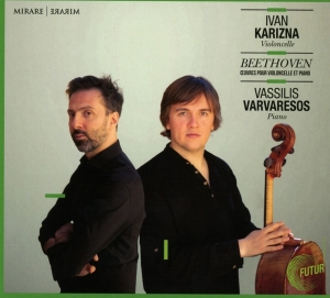 Karizna Ivan / Vassilis Varvaresos - Beethoven: Oeuvres Pour Violoncello in the group CD / Klassiskt,Övrigt at Bengans Skivbutik AB (3996911)
