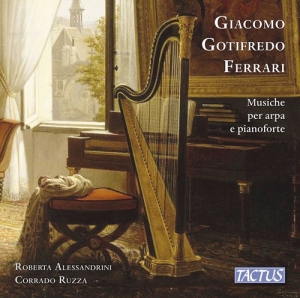 Ferrari Giacomo Gotifredo - Musiche Per Arpa E Pianoforte in the group Externt_Lager /  at Bengans Skivbutik AB (3999587)