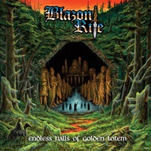 Blazon Rite - Endless Halls Of Golden Totem (Viny in the group VINYL / Hårdrock/ Heavy metal at Bengans Skivbutik AB (4000550)