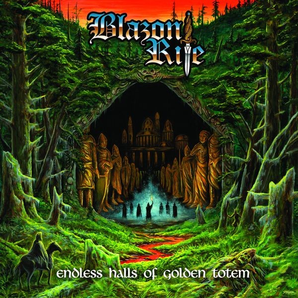 Blazon Rite - Endless Halls Of Golden Totem (Viny in the group VINYL / Hårdrock/ Heavy metal at Bengans Skivbutik AB (4000550)