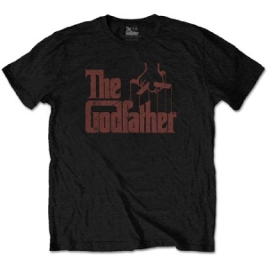 The Godfather - The Godfather Unisex Tee : Logo Brown in the group OTHER / Merchandise at Bengans Skivbutik AB (4002150r)