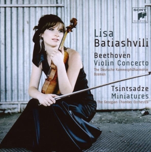 Batiashvili Lisa - Beethoven: Violin Concerto In D Minor, Op. 61 - Tsintsadze: Miniatures in the group OTHER / Övrigt /  at Bengans Skivbutik AB (4002986)