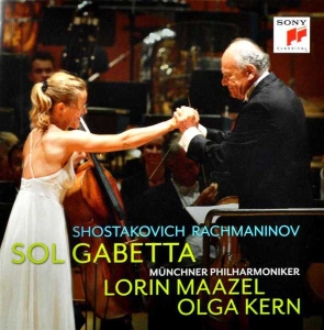Gabetta Sol - Shostakovich Cello Concerto No. 1 / Rachmaninov Sonata For Cello And Piano Op. 19 in the group CD / Klassiskt,Övrigt at Bengans Skivbutik AB (4003340)