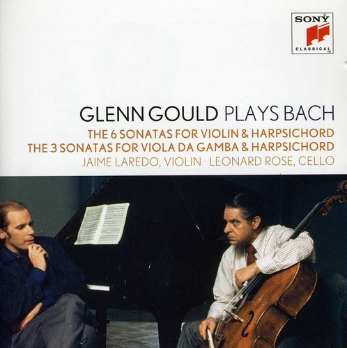 Gould Glenn - Glenn Gould Plays Bach: The 6 Sonatas For Violin & Harpsichord Bwv 1014-1019 The 3 Sonatas For Viol in the group CD / Bestsellers at Bengans Skivbutik AB (4003348)