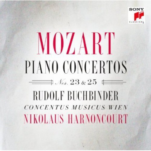 Harnoncourt Nikolaus & Rudolf Buchbinder - Mozart: Piano Concertos Nos. 23 & 25 in the group CD / Klassiskt at Bengans Skivbutik AB (4003387)