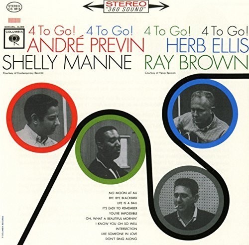 Previn André - 4 To Go! in the group CD / Jazz/Blues at Bengans Skivbutik AB (4006549)