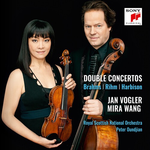 Vogler Jan - Brahms, Rihm, Harbison: Double Concertos in the group CD / Klassiskt at Bengans Skivbutik AB (4006917)