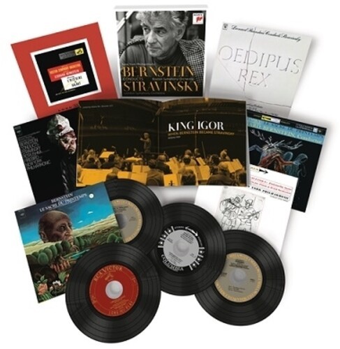 Leonard Bernstein - Bernstein Conducts Stravinsky in the group CD / Klassiskt at Bengans Skivbutik AB (4008841)