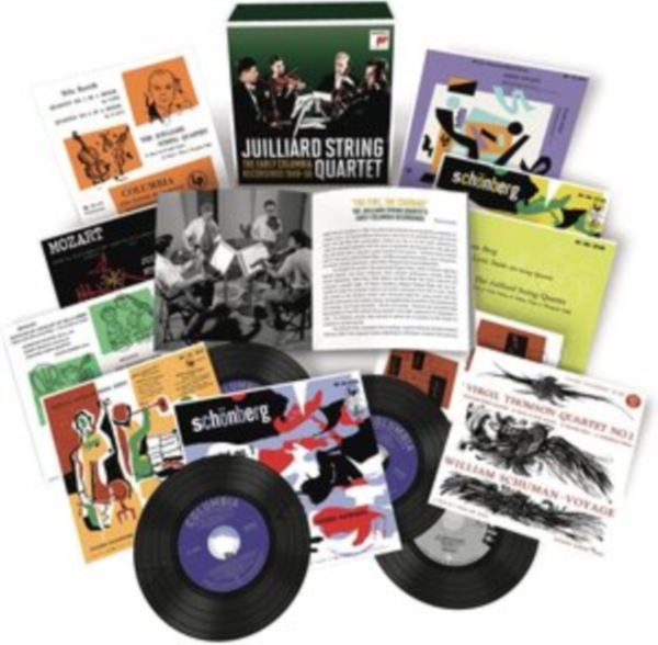 Juilliard String Quartet - Juilliard String Quartet - The Early Col in the group CD / Bestsellers at Bengans Skivbutik AB (4008858)