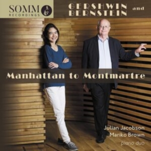 Bernstein Leonard Gershwin Georg - Manhattan To Montmartre in the group Externt_Lager /  at Bengans Skivbutik AB (4011090)