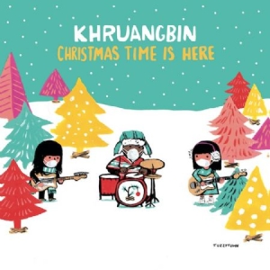 KHRUANGBIN - Christmas Time Is Here (Red Vinyl) in the group Campaigns / BlackFriday2020 at Bengans Skivbutik AB (4011759)